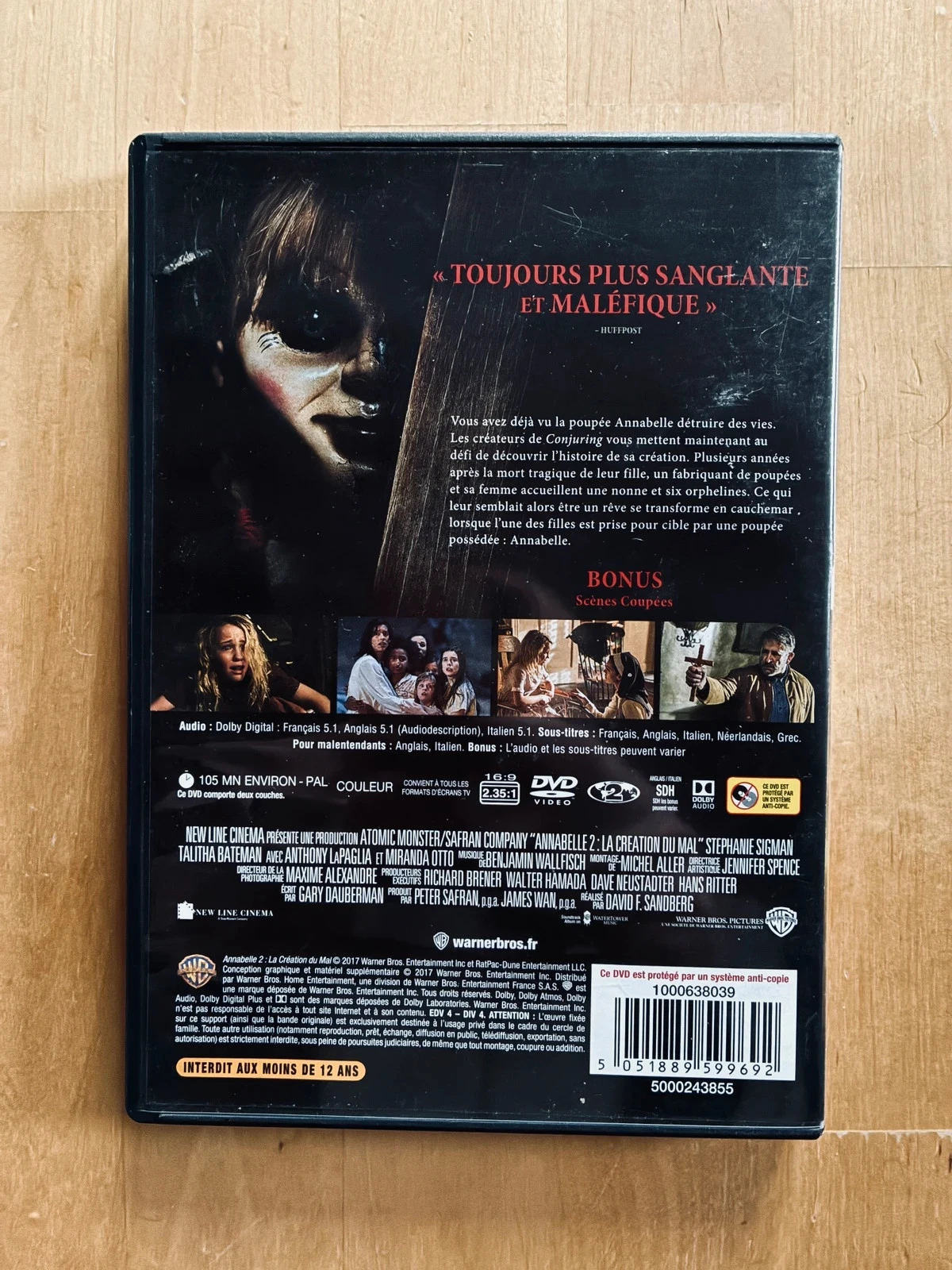 DVD Annabelle 2: a criação do mal. – photo 3